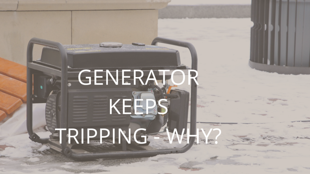 generator overspeed trip what is the cause