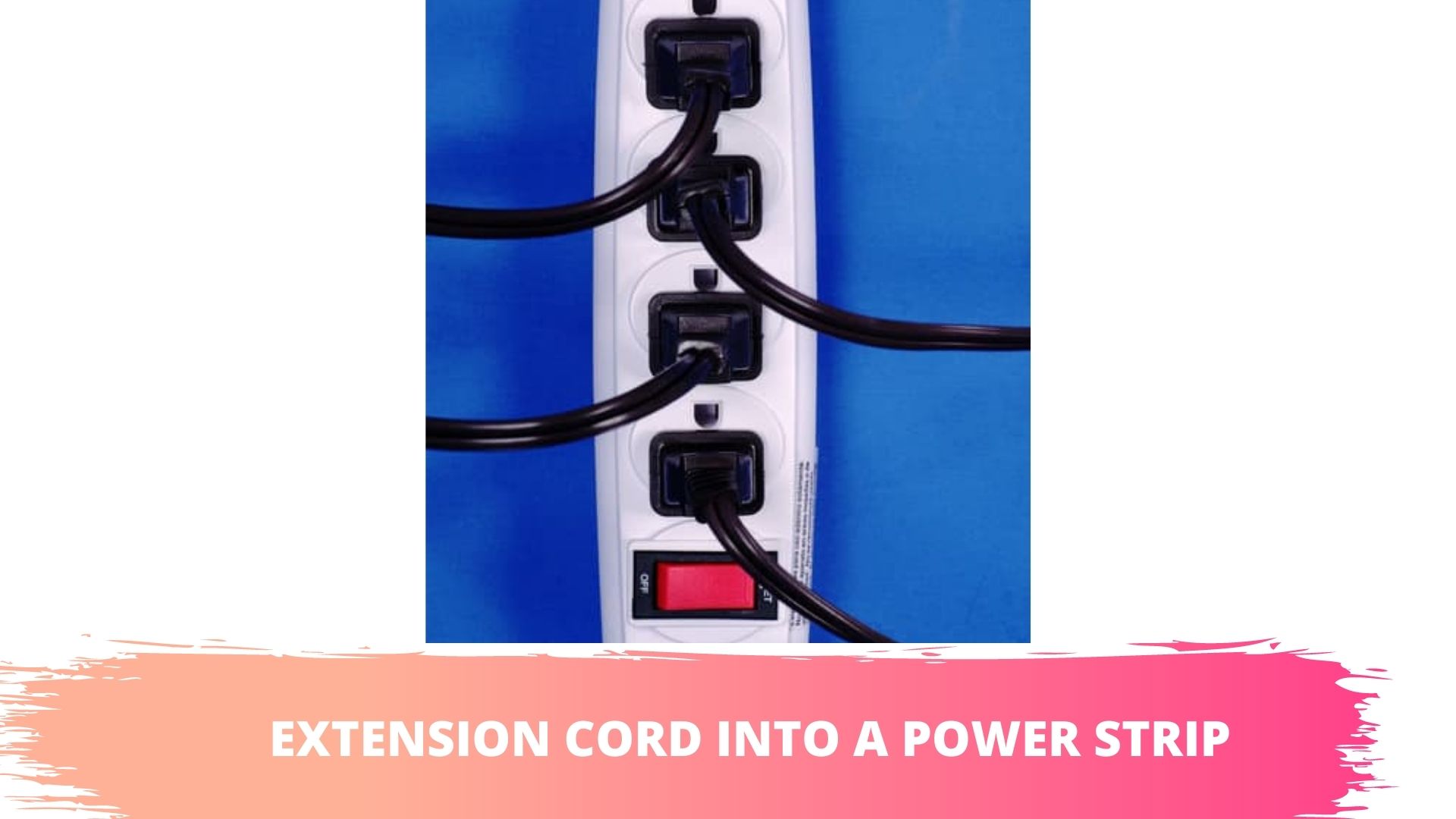 extension cord power strip