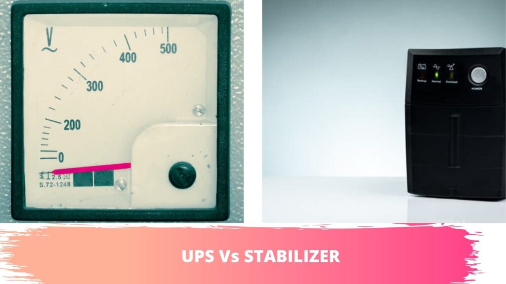 stabilizer vs ups