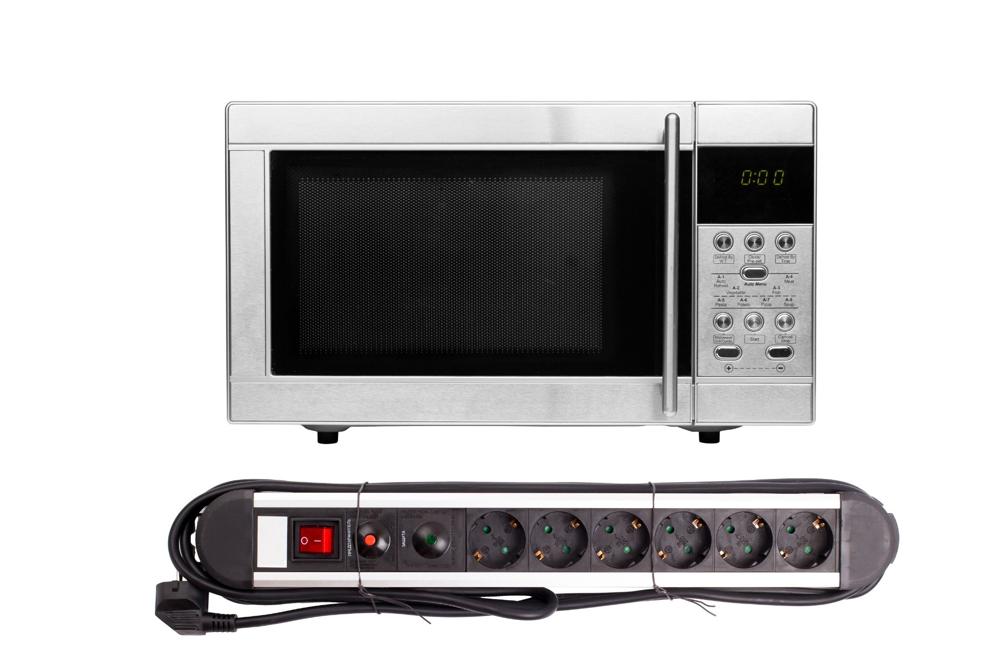 can a microwave be plugged into a surge protector