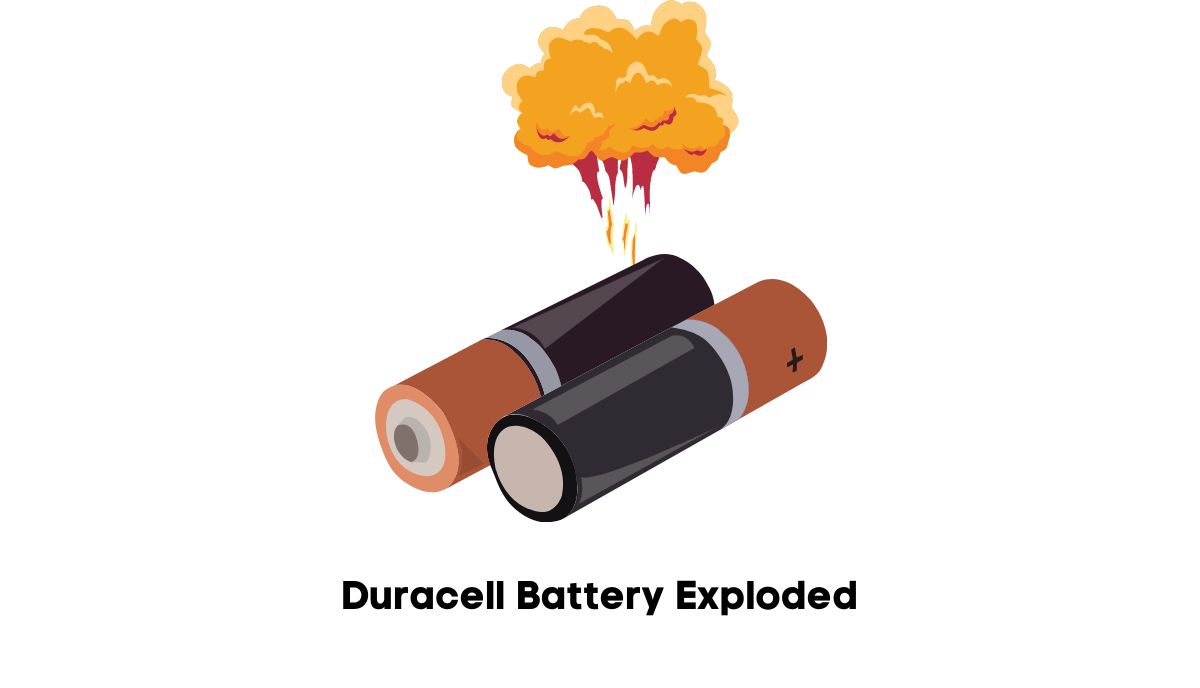 duracell battery exploded