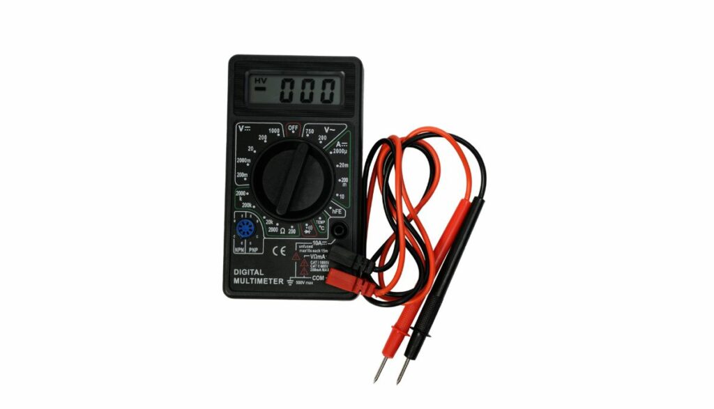 multimeter to check current on neutral wire