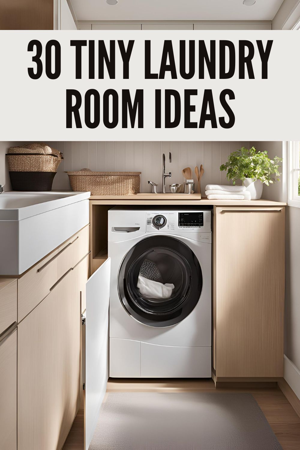 tiny laundry room ideas
