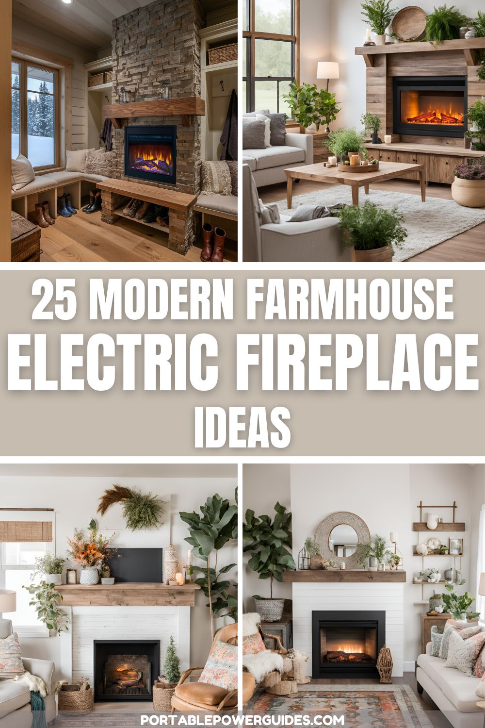 farmhouse fireplace ideas