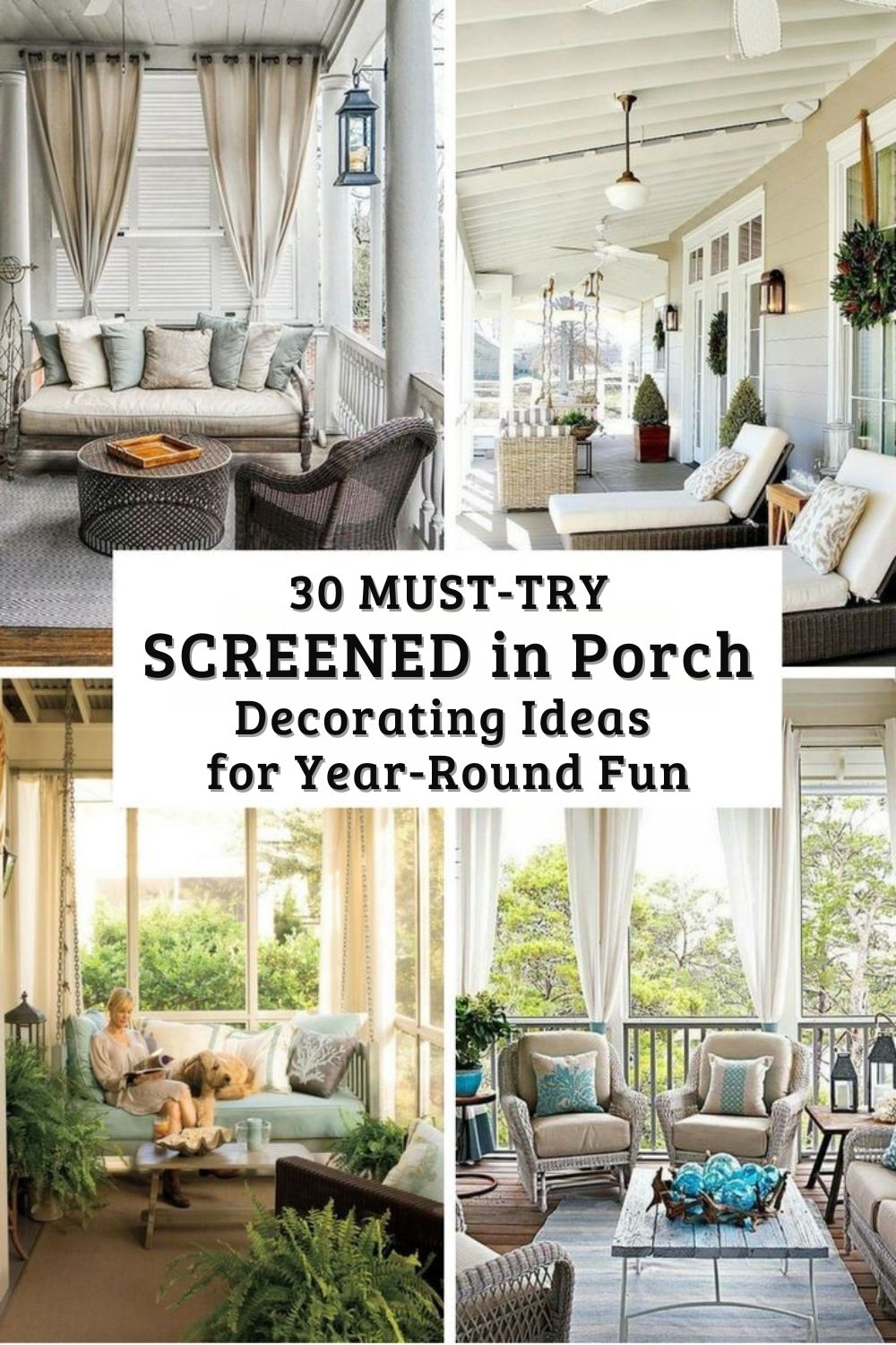 Screened in Porch Decorating Ideas