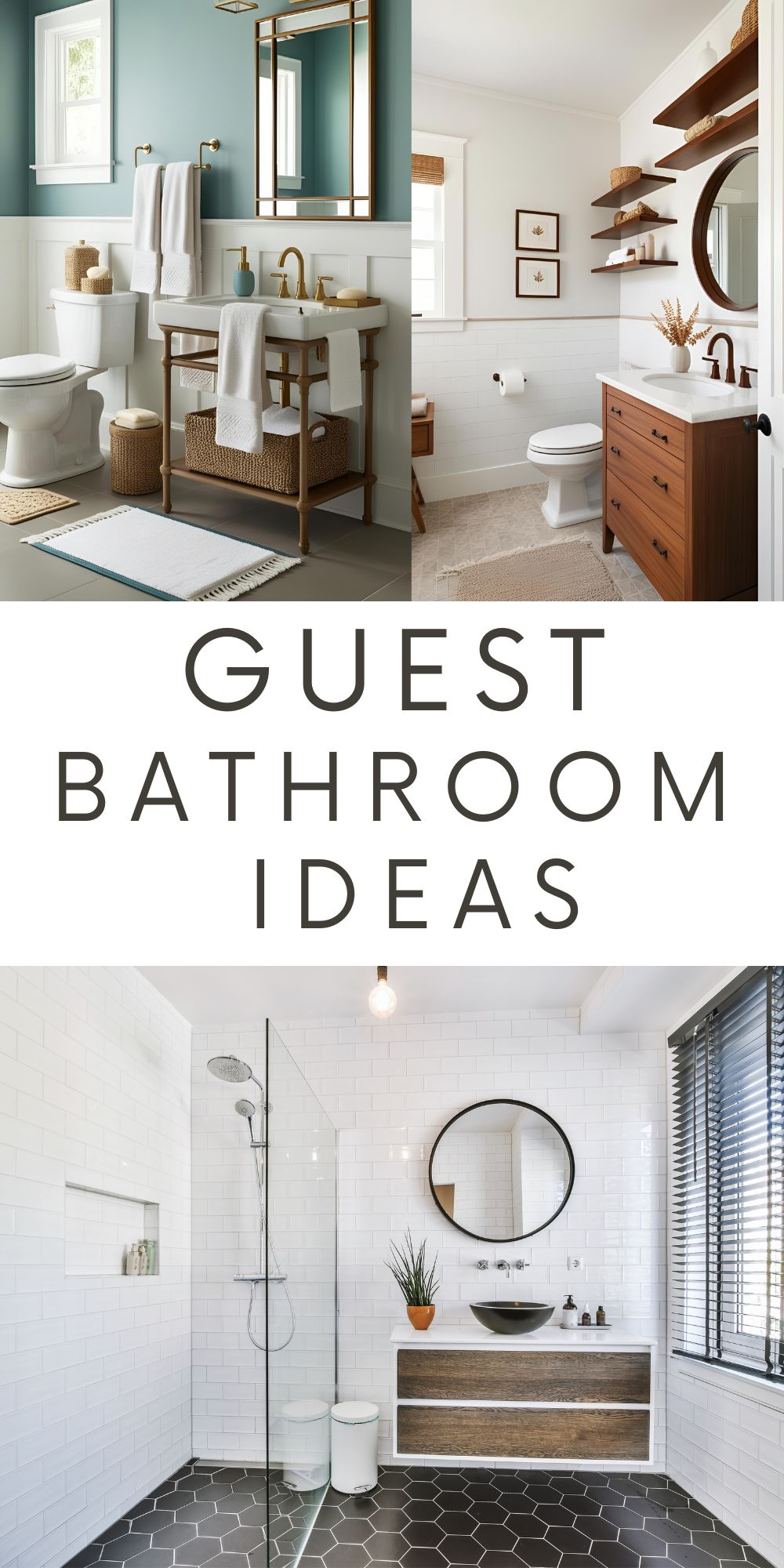 GUEST BATHROOM IDEAS