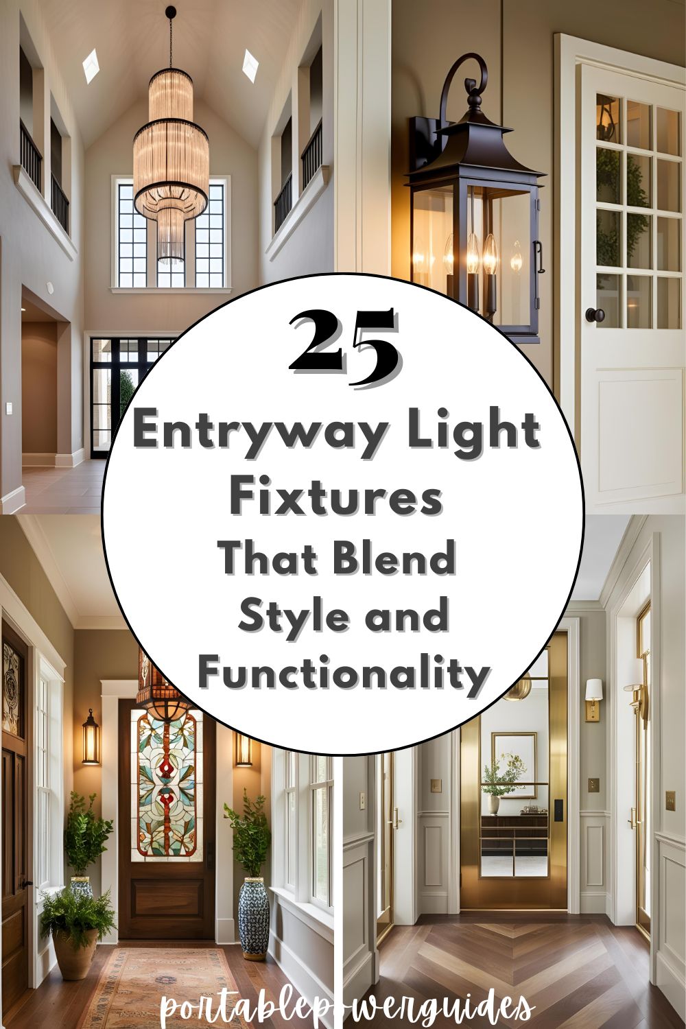 entryway light fixture